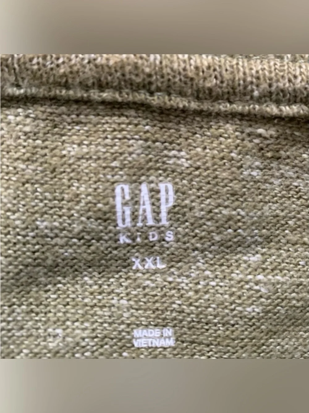 GAP Kid’s Heather Green Lightweight Pullover Hoodie